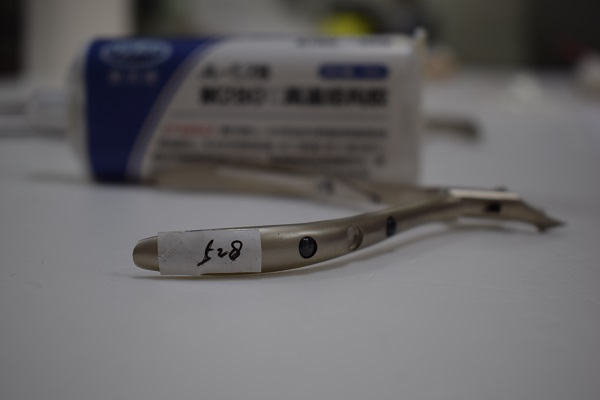 不銹鋼刀具膠水測(cè)試效果